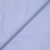 Coton fantaisie en croix bleu clair et blanc