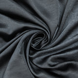 Dark gray blue satin crepe