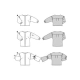 Burda boss n ° 5709: Blouse