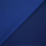 Crêpe satin polyester bleu marine