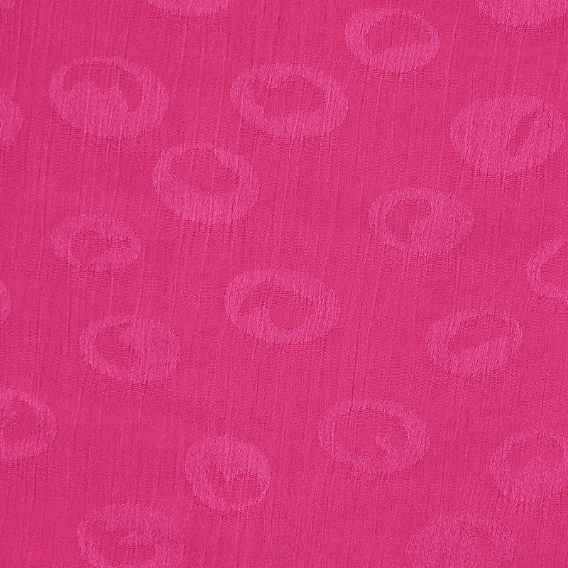 Mousseline Polyester Crinkle Elfy Pink Foundation