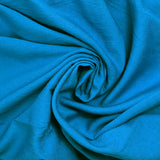 Polyviscose Crêpe Lily Bleu Azure