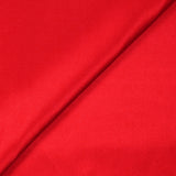 100% red silk satin