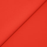 Crêpe polyester élasthanne Fumiko rouge corail clair