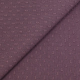 Vela de algodón Plumetis Cruy Purple Colombina
