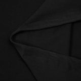 Maille polo coton fin noir