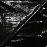 Velours de polyester Lurex uni noir