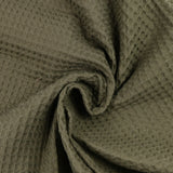 Cotton 100% military green honeycomb