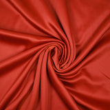 Satin de polyester Lucie corail foncé
