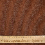 Maille Bianca côtelée marron