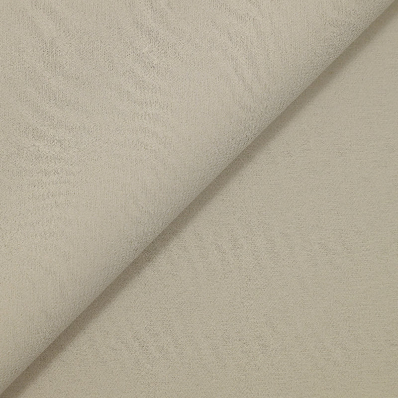 Crêpe georgette polyester beige