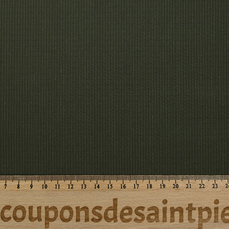 Striped cotton khaki background