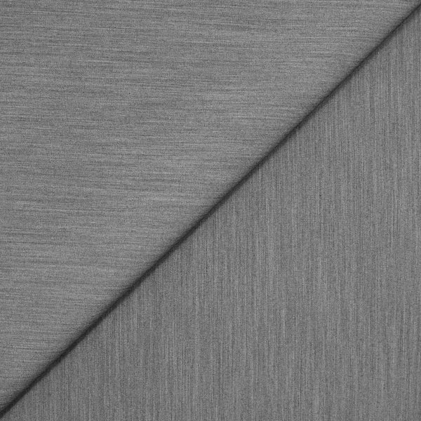 Tissu tailleur de polyviscose élasthanne gris chiné