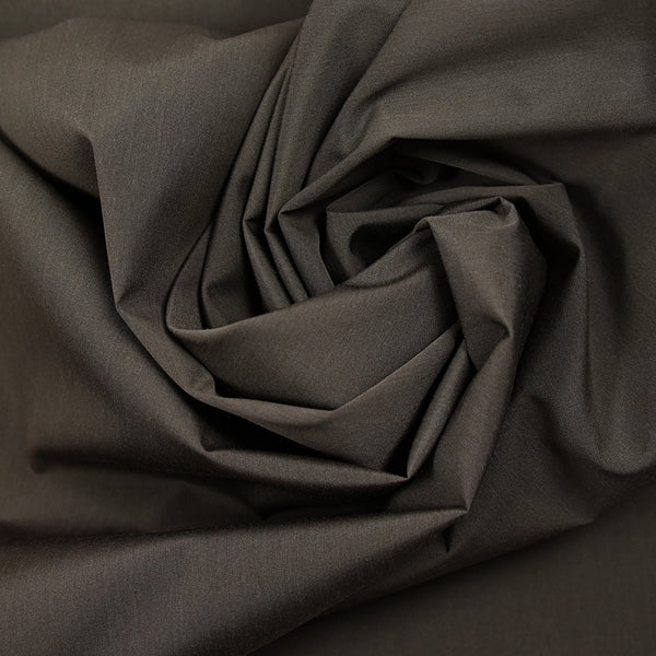 Tissu tailleur en laine imperméable taupe