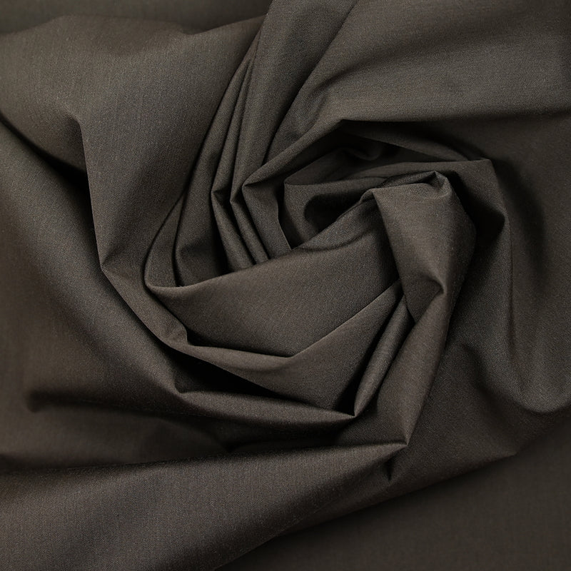 Tissu tailleur en laine imperméable taupe
