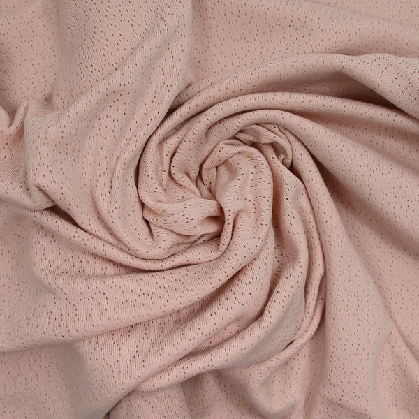 Apertura de la camiseta de algodón rosada