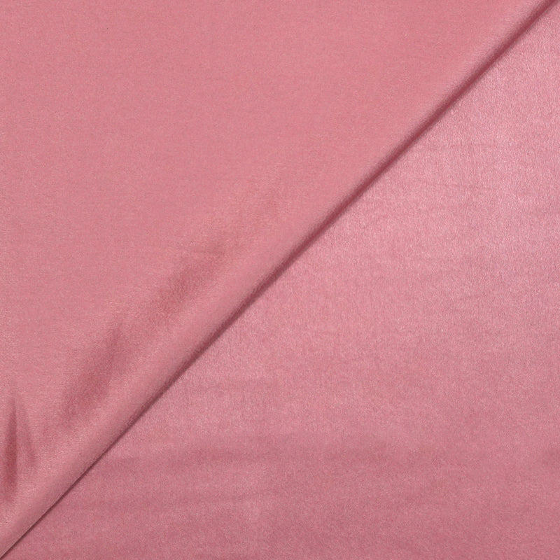 Satin polyester silky vieux rose