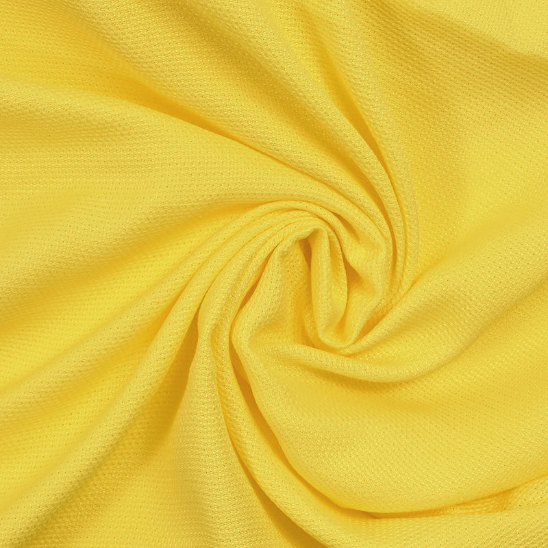 Kelly Yellow Mimosa Viscose texturizada