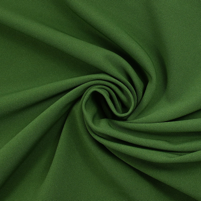 Maille de polyester ottoman vert bouteille