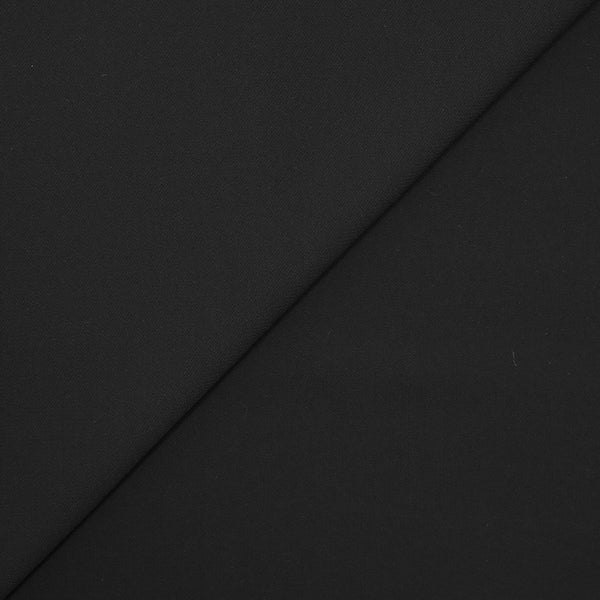Crêpe de polyester noir