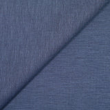 Coton fantaisie triangles marine et bleu
