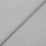 Coton fin rayé gris et blanc
