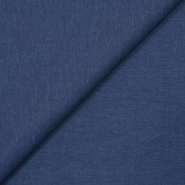 Coton oxford marine et barbeau