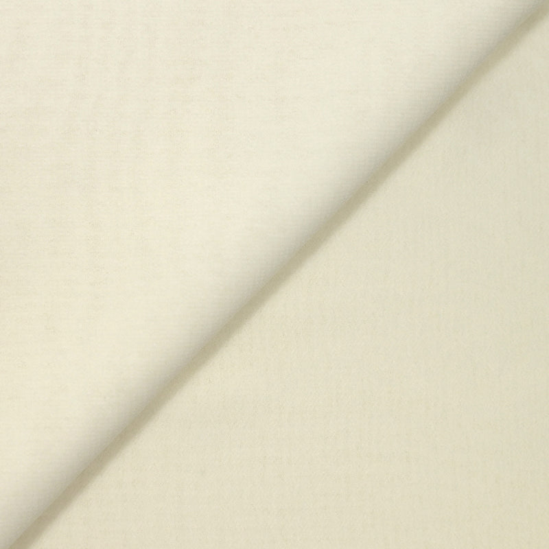 Mousseline de polyester blanc cassé