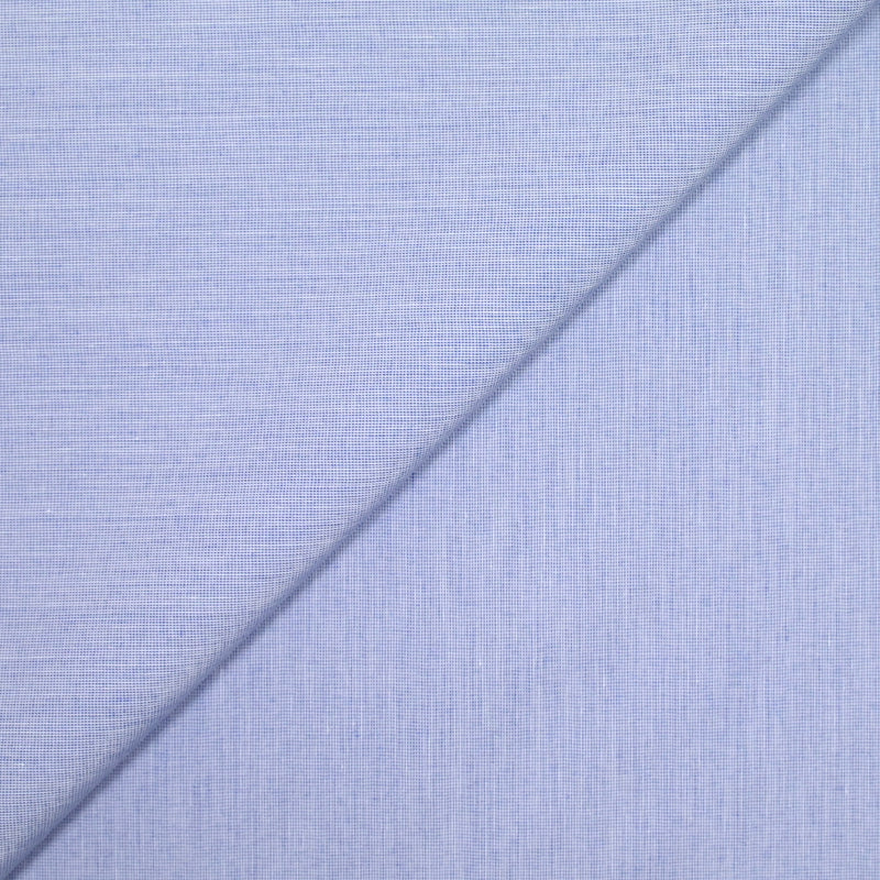 Polycoton mini carreaux bleu et blanc