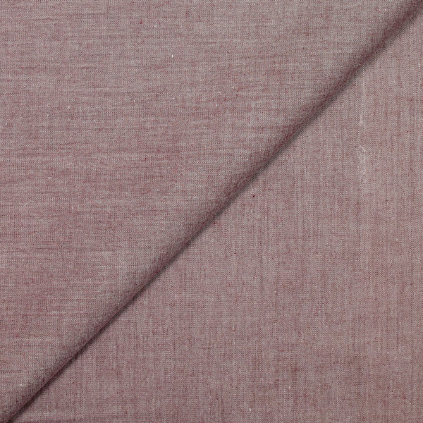 Twill de coton fin bordeaux chiné