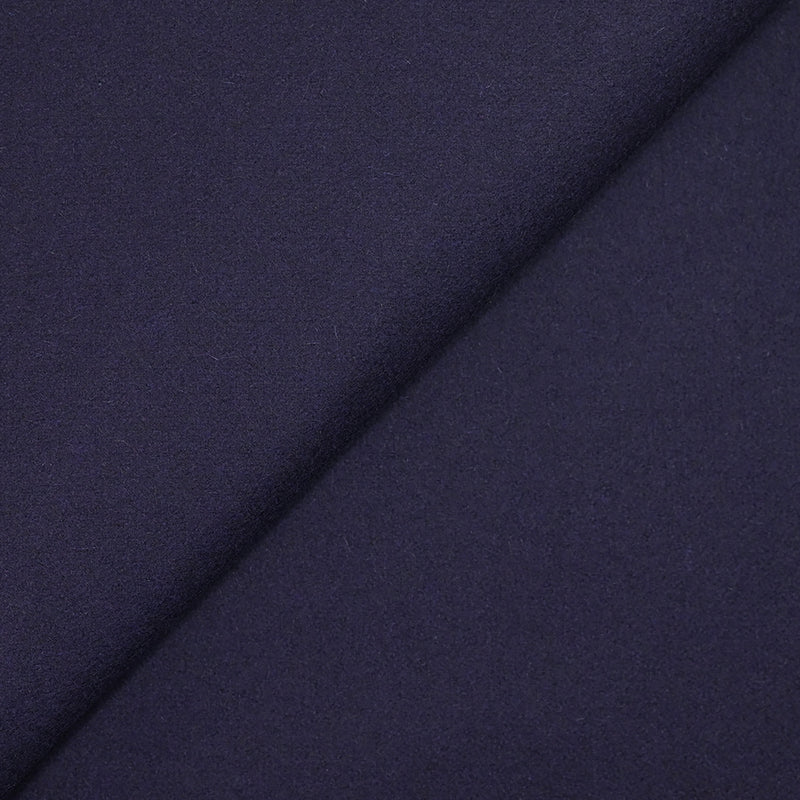 Drap de laine mélangée indigo