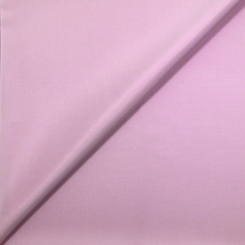 Pongé de soie sergé violet pastel