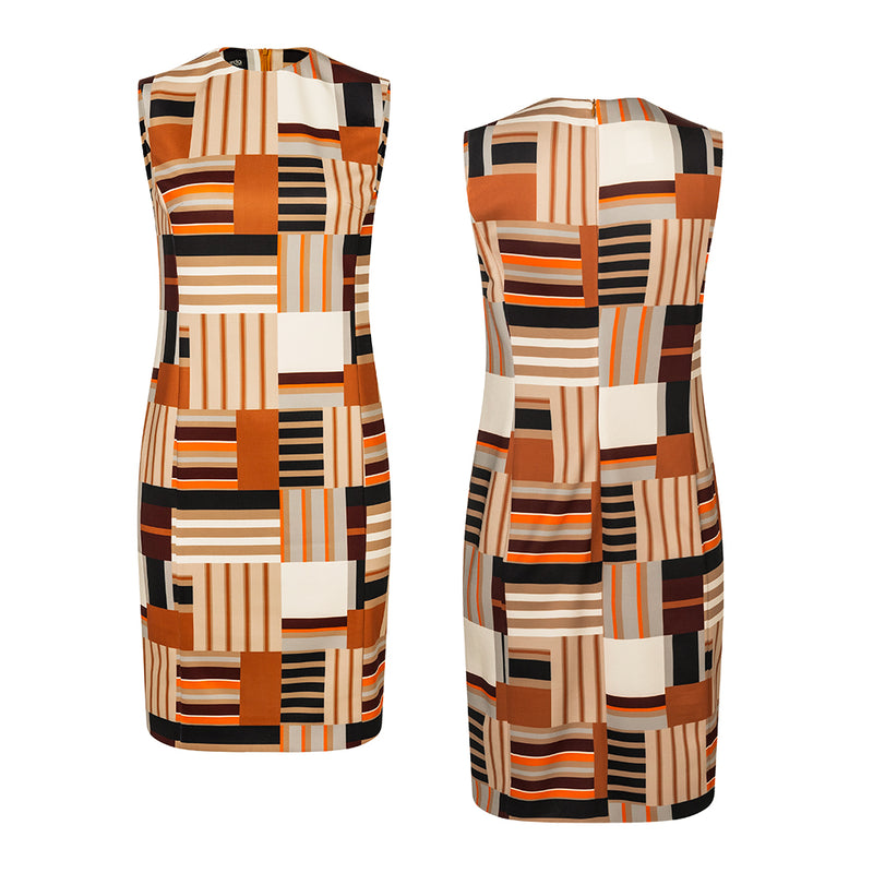 Patron De Couture Burda 20770 – Robe Vintage Des Années 1970 – Occasion