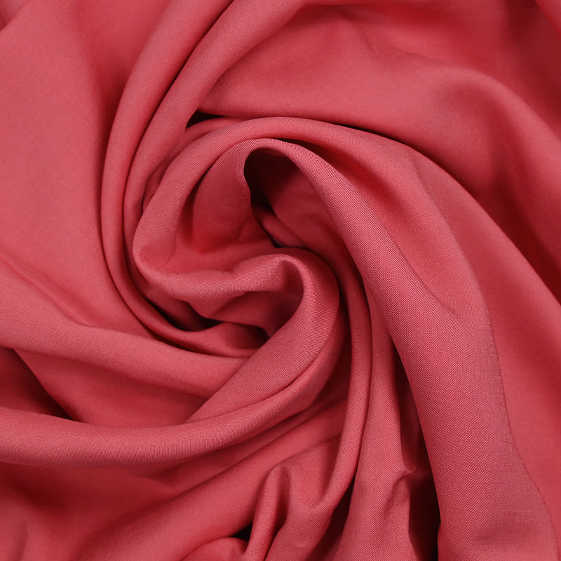 Voile de viscose rose