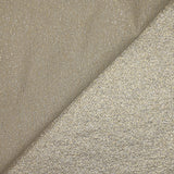 Coton mélangé métallisé doré et argent