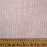 Red striped cotton white background