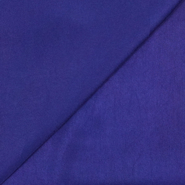Satin polyester silky bleu marine