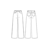 Patron de couture jean RONSARD