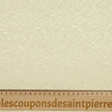 Satin jacquard de polyester Mia fond écru
