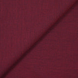 Cotton fancy three navy rods red background