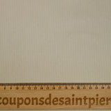 Velours côtelé de coton 1mm beige clair