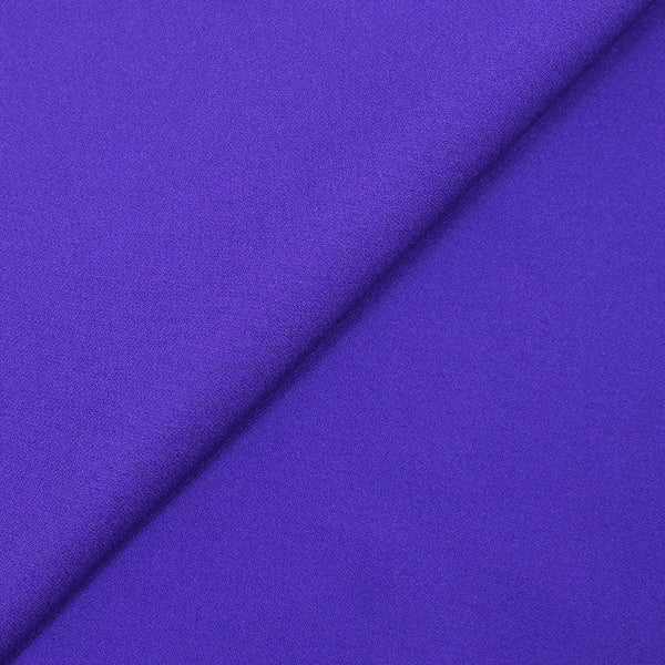 Crêpe de viscose violet