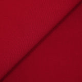 Crêpe sergé polyester rouge carmin