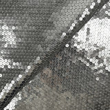 Tulle sequin gris