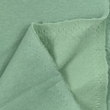 Thick minkee jade sweatshirt fabric