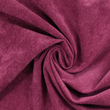 Velours polyester fines côtes magenta