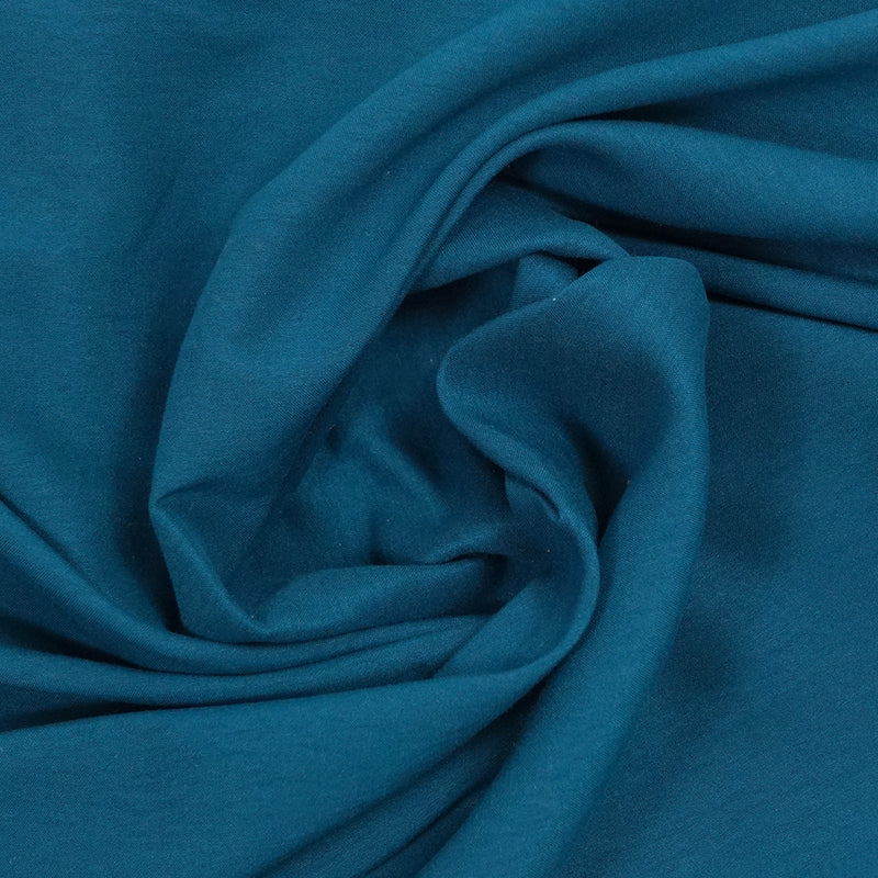 Toile fine Aviva polyester bleu canard
