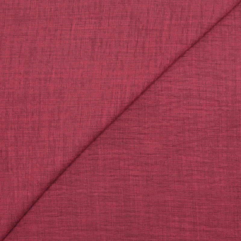Sergé polyester Mia rouge bordeaux