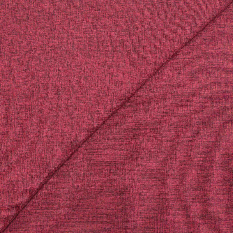 Sergé polyester Mia rouge bordeaux