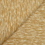 Maille viscose lurex doré fond moutarde et blanc